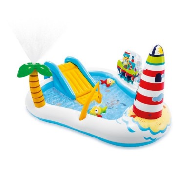 Tapis jet d'eau Gonflable piscine jeux d'eau crocodile