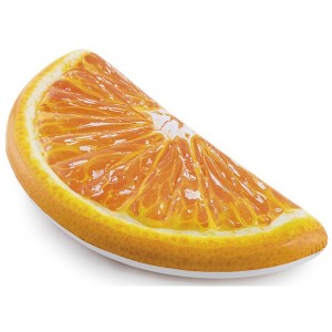 Matelas gonflable Orange - Jeux piscine - Intex