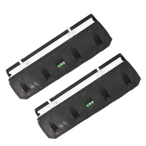Supports caoutchouc anti-vibrations - Lot de 2 - Pièces et accessoires - Générique