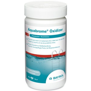 Aquabrome Oxidizer - 1,25 kg - Chlore, oxygène actif, brome - Bayrol