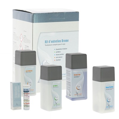 Kits Oxygène Actif et Brome de la gamme SpaTime de Bayrol pour