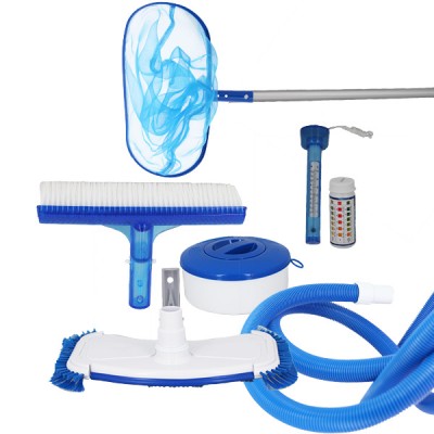 Kit entretien 8 accessoires GRE pour piscines hors-sol