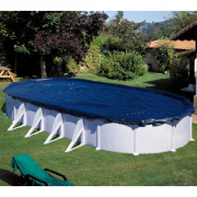 Bâche hiver pour piscine ovale 5 m x 3 m