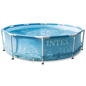 Piscinette Metal Frame - Ronde - Ø 3,05 m x 0,76 m - Océan - Piscine tubulaire - Intex