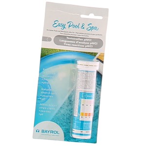 Bandelettes d'analyse PH/CL - Easy Pool & Spa - Analyse de l'eau - Bayrol