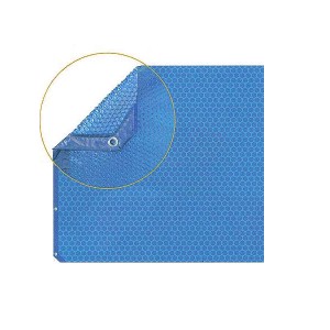 Bâche à bulles Astralpool Bleu/Bleu - Luxe - 7 x 3 m + Enrouleur - Bâche à bulles - Astralpool