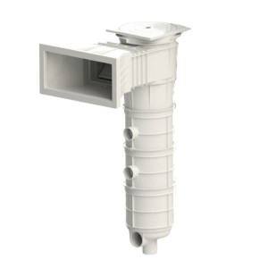 Skimmer Filtrant 16 m3/h - Coque/Liner - 2 cartouches - Pièce à sceller - AstralPool