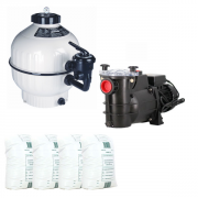 Pack filtration piscine - 7x3 m