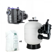 Pack filtration piscine - 8x4 m