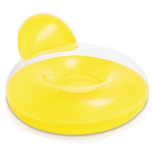 Fauteuil de piscine Glossy - Jaune - Jeux piscine - Intex