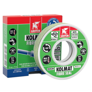 Kolmat fibre - Rouleau de 12 mm x 15 m - Outillage - Griffon