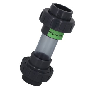 Indicateur de flux double union à coller FF Ø63 - Raccords - Codital