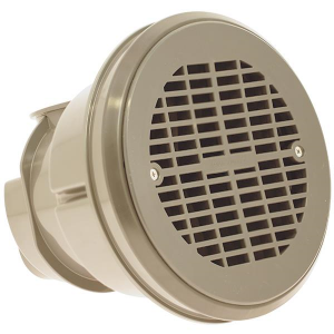 Bonde de fond liner parker - modèle Norm - Grille plate - Sable - Pièce à sceller - AstralPool