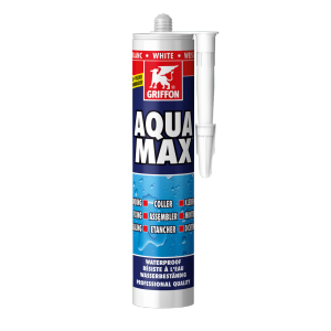 Mastic colle Aqua Max Blanc - 425 gr - Outillage - Griffon