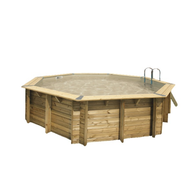 La Piscine Océa Ø 510 - H120 cm - Liner beige 75/100ème