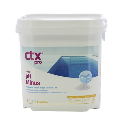 Le CTX 10 - pH Minus - Granulés - 5 Kg - 1x5kg