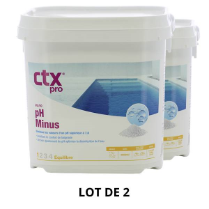 CTX 10 - pH Minus - Granulés - 5 Kg - 2x5kg - pH, TAC - CTX