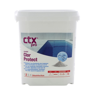 Le CTX 400 - Chlorprotect stabilisant - 4,5 Kg - 1x4,5 kg