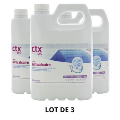  CTX 607 - Anticalcaire - 5L - 3x5L