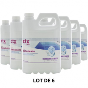 CTX 607 - Anticalcaire - 5L - 6x5L - Anti-calcaire - CTX