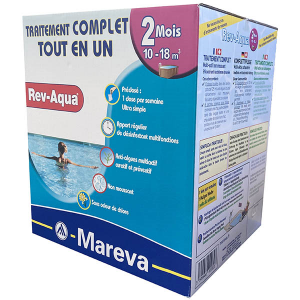 Rev-Aqua 10/18 m3 - 2 mois - Kit complet - Mareva