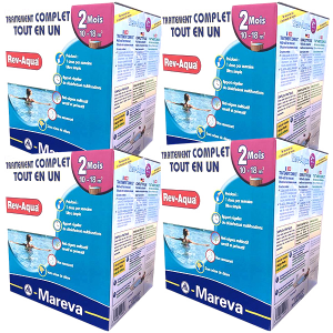 Rev-Aqua 10/18 m3 - 8 mois - Kit complet - Mareva