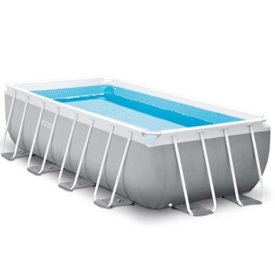 Piscine tubulaire Prism Frame - Rectangulaire - 4,88 m x 2,44 m x 1,07 m - RECONDITIONNÉ - Bon état 