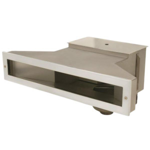 Skimmer Inox grande meurtrière - A-500 - Béton / Liner - Pièce à sceller - AstralPool
