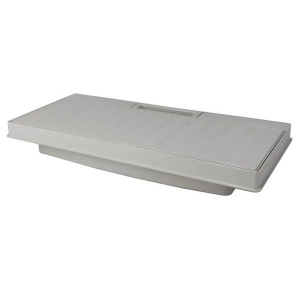 Couvercle de skimmer Unik - ABS - Gris clair - Pièce à sceller - AstralPool