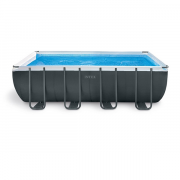 Piscine tubulaire Ultra XTR - Rectangulaire - 5,49 m x 2,74 m x 1,32 m - RECONDITIONNÉ - Très bon état