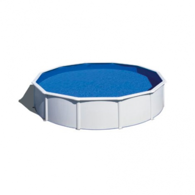  Piscine acier Fidji - Ronde - Ø 5,50 m x 1,20 m - RECONDITIONNÉ - Bon état