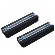 Supports Big foot caoutchouc anti-vibrations 600 - Lot de 2
