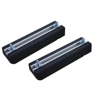 Supports Big foot caoutchouc anti-vibrations 1000 - Lot de 2 - Pièces et accessoires - Générique