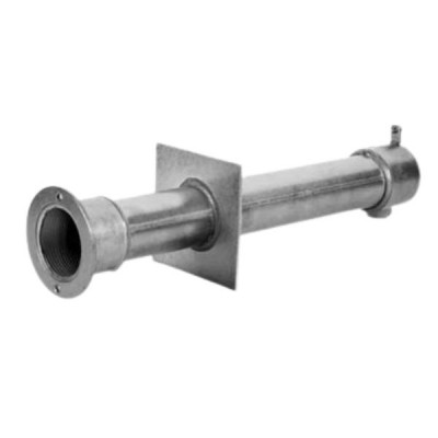  Traversée de paroi Inox - 340 mm - Buse STYLE - Béton
