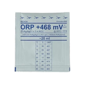 Solution tampon ORP en sachet - Lot de 6 - Analyse de l'eau - Zodiac