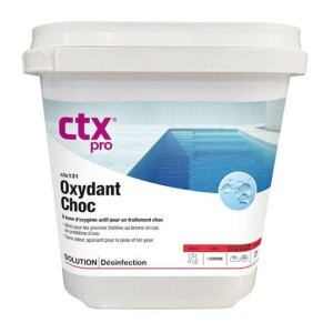 CTX 131 - Oxydant Choc - 5 kg - Chlore, oxygène actif, brome - CTX