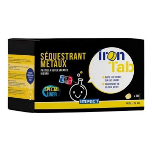 Séquestrant métaux Iron Tab - Pastilles - Nettoyant - CTX