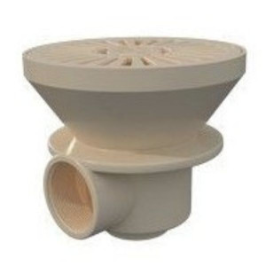 Bonde de fond – Ø180 mm - Béton - Sable - Pièce à sceller - AstralPool