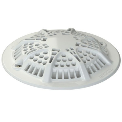  Grille de bonde de fond - Anti vortex - Blanc