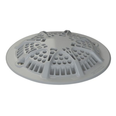  Grille de bonde de fond - Anti vortex - Gris