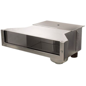 Skimmer miroir Inox SLIM - Meutrière 500 mm - Béton / Liner - Pièce à sceller - AstralPool