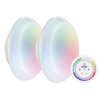  Kit 2 lampes + télécommande - LumiPlus PAR56 - Plug & Play - RGB - 34,5W