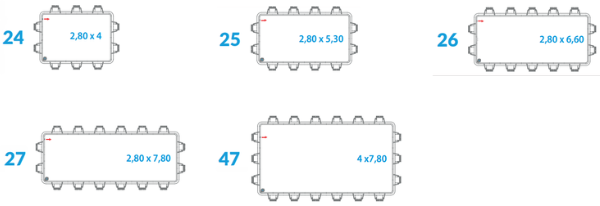 Piscine tubulaire Laguetto Classic - Rectangulaire - 4 m x 2,80 m x 1,20 m