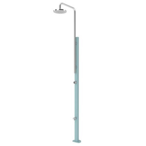 Douche chrome - Finition couleur - Bleu - Douche piscine - AstralPool