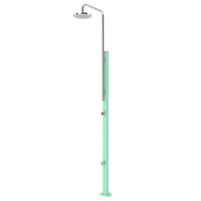  Douche chrome - Finition couleur - Vert