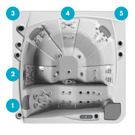Spa Pacific 70 - Avec meuble Butterfly