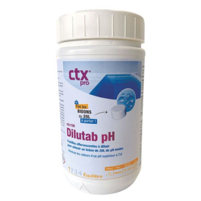  DILUTAB PH 800G - Pastille de 20g
