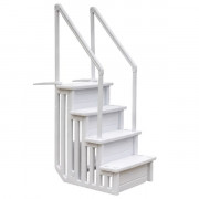 Echelle entrée piscine immergée