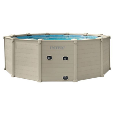 La Piscine Graphite - Ronde - Ø 3,81 m x 1,24 m