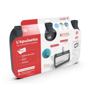 Nodi Net+ épuisette 3-en-1 - Nettoyage manuel - Générique